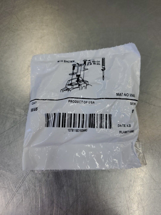 ALLEN-BRADLEY W45 OVERLOAD HEATER.                                         4D-43