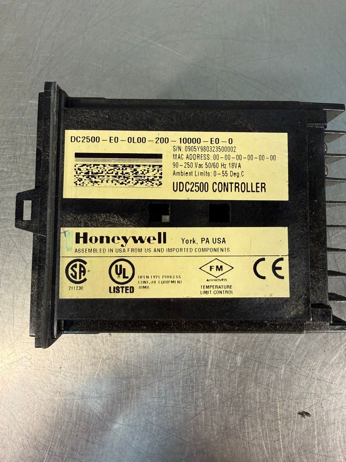 Honeywell Dc2500-E0-0L00-200-10000-E0-0  Case Only  (4.1.3)