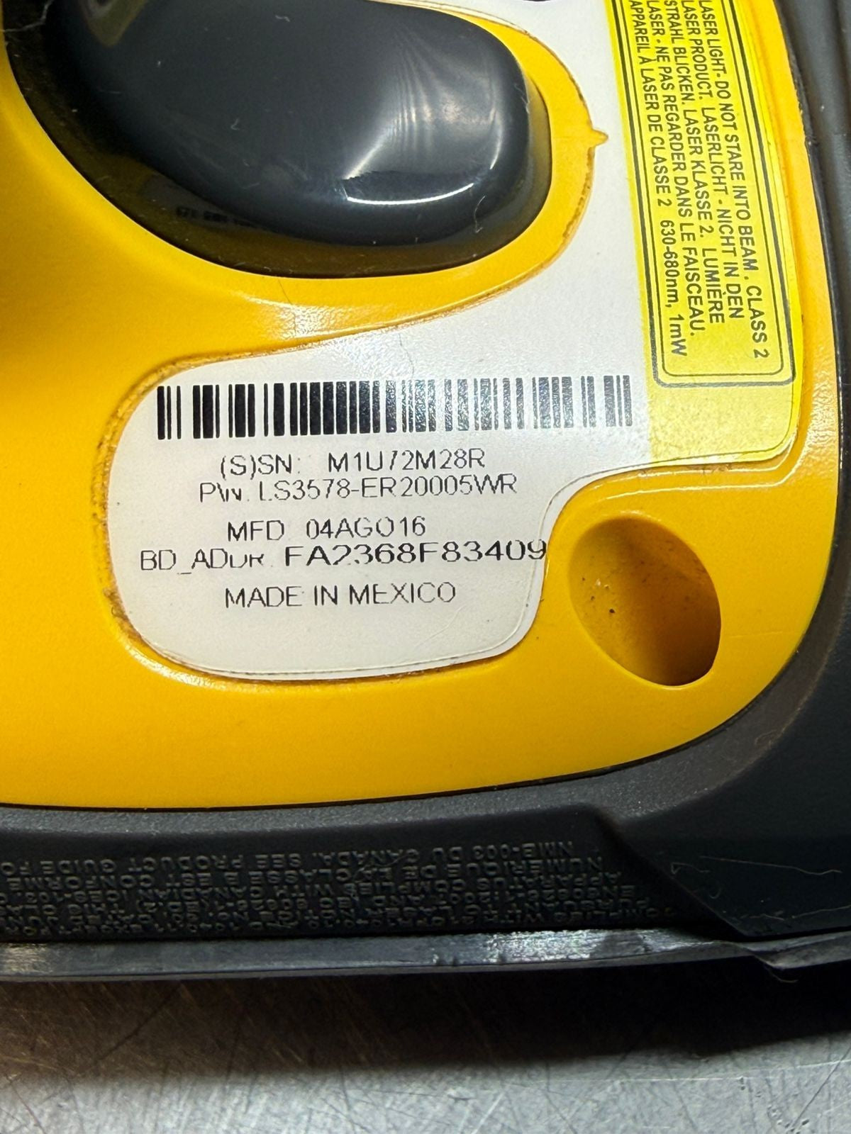 Symbol Ls3578-ER20005Wr Barcode Scanner Ls3578ER20005Wr (7.3.3)