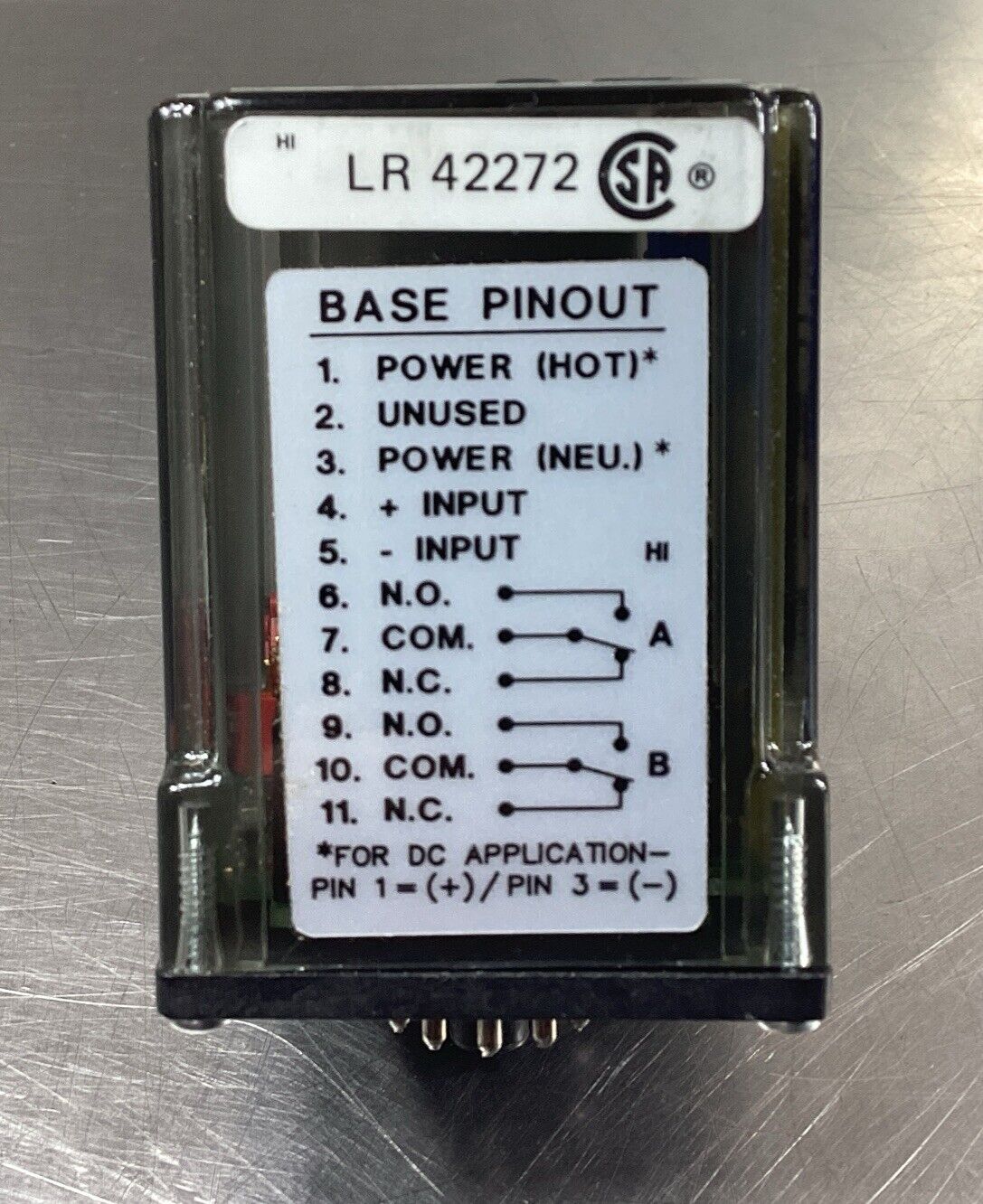 ACTION INSTRUMENTS  1280-2000  120VAC RELAY          4D-32