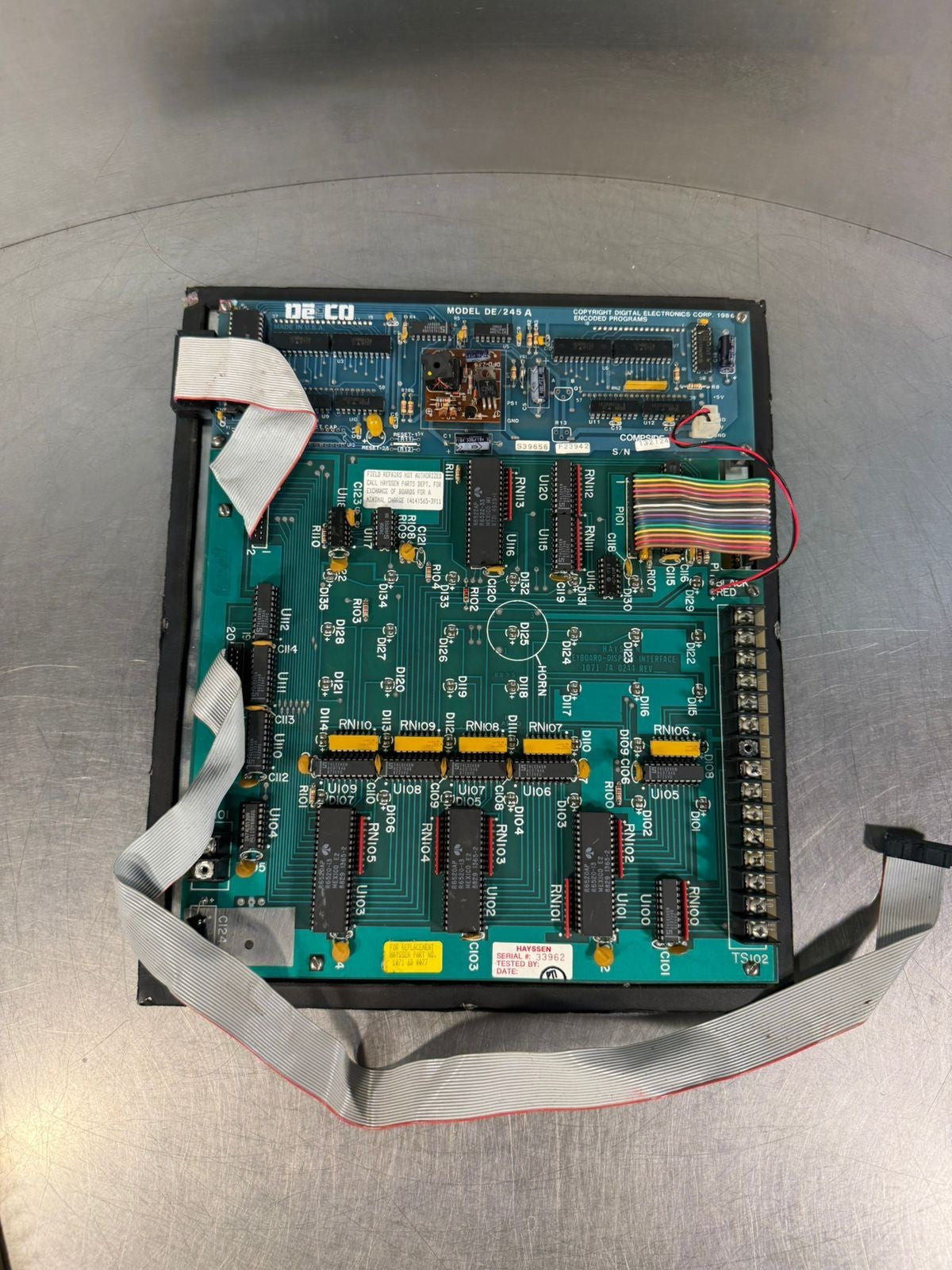 HAYSSEN 10716D0077 KEYBOARD DISPLAY INTERFACE Micro Logic     (5.6.5)