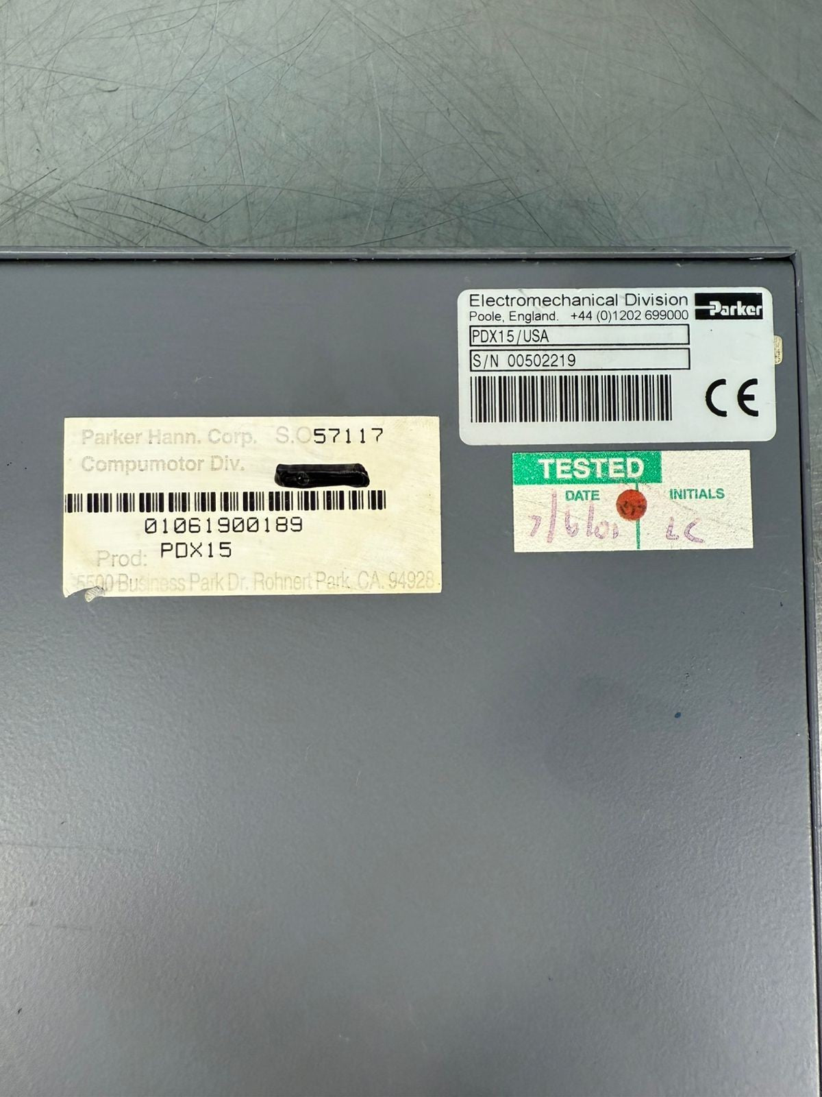 Parker DigiPlan PDX15                                              (2.4.5)