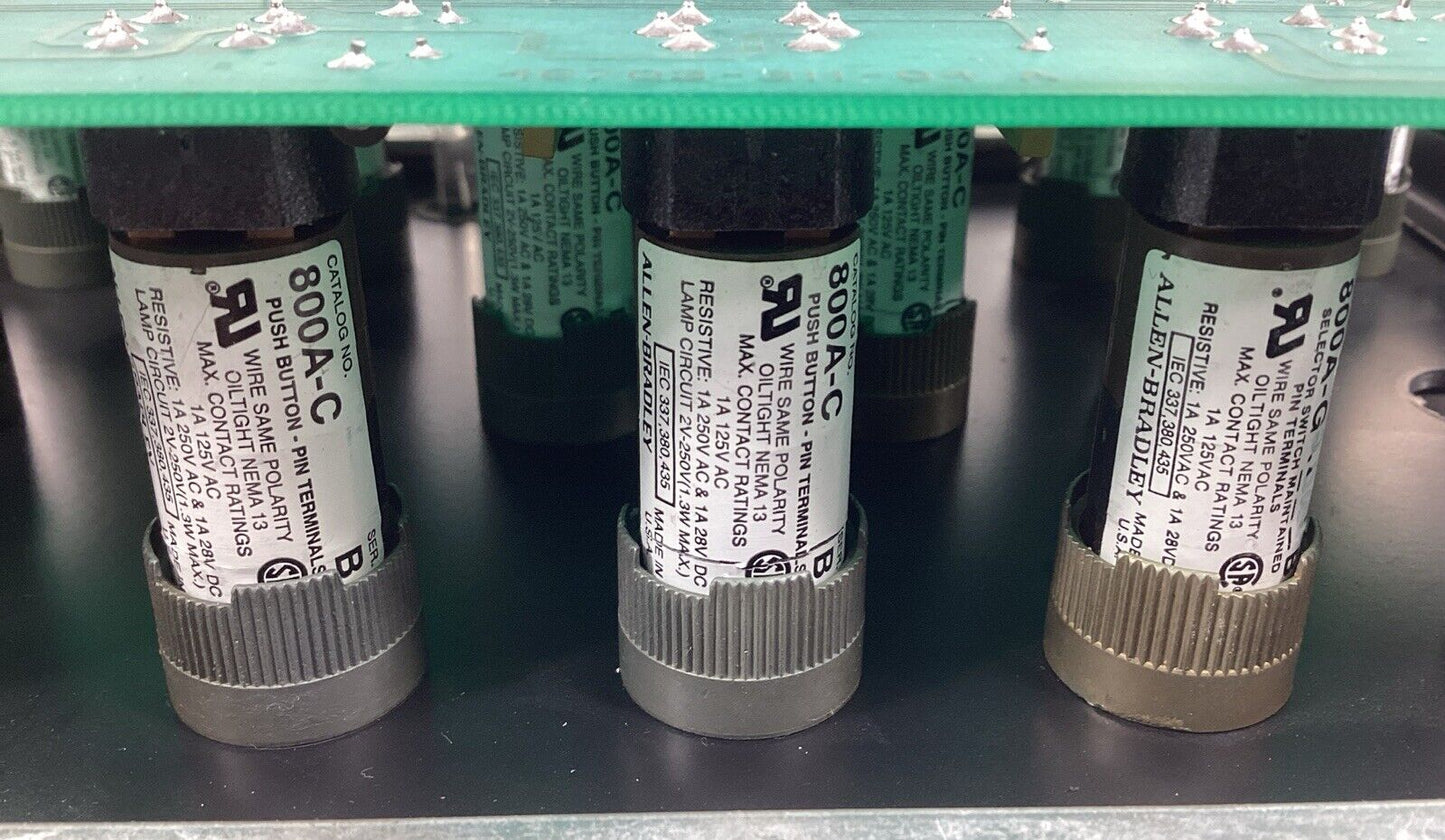 Allen Bradley Interface Control Board 46703-312-51  Rev. D w/ RediPainel   3C-14