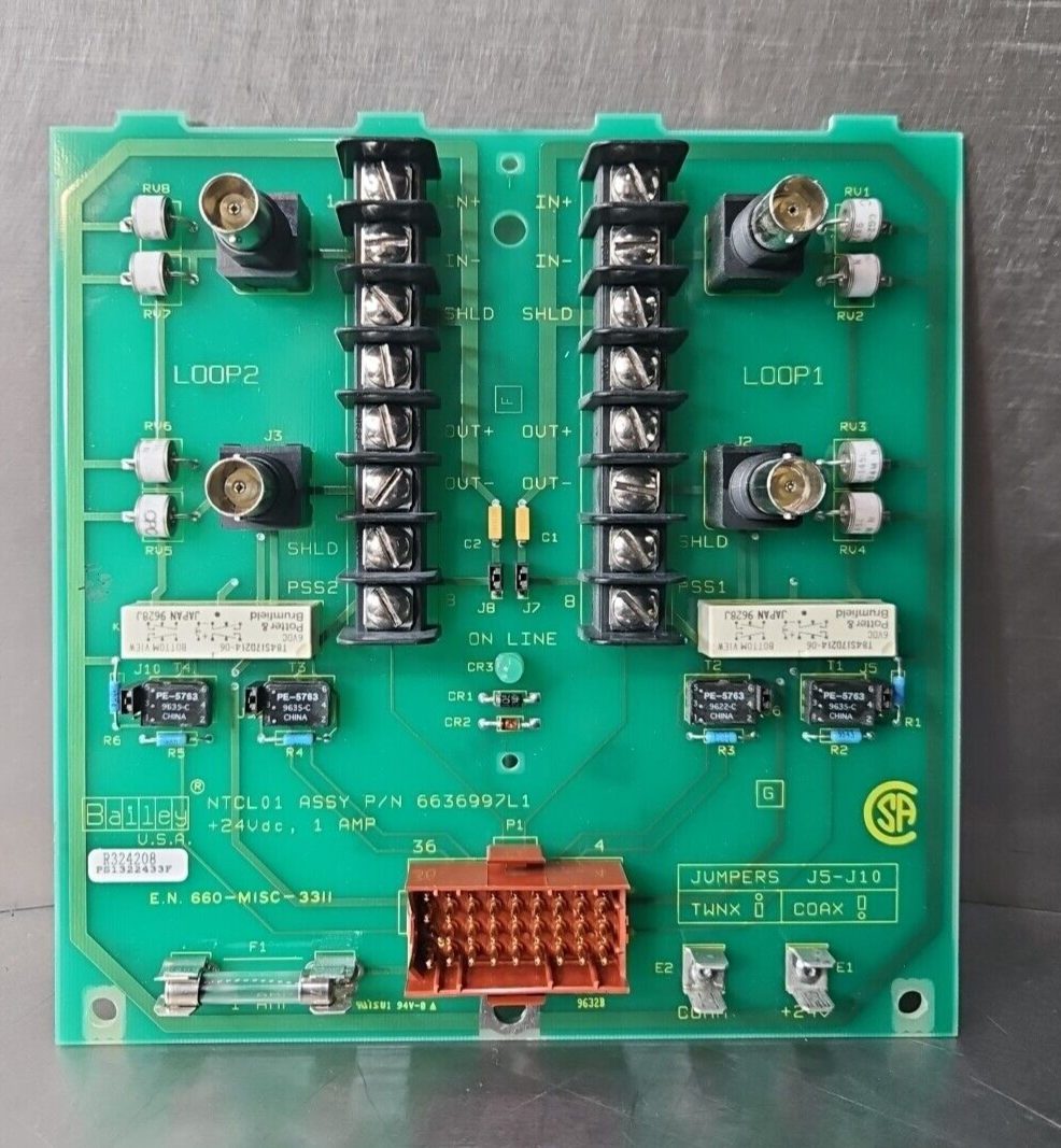 ABB Bailey  ABB B Communication Terminal Card                            loc3D27