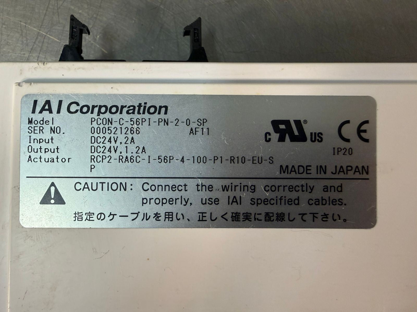 Iai Corp. Pcon-C-56PI / Pcon-C-56PI -PN-2-0-SP 24V-DC            (5.4.2)