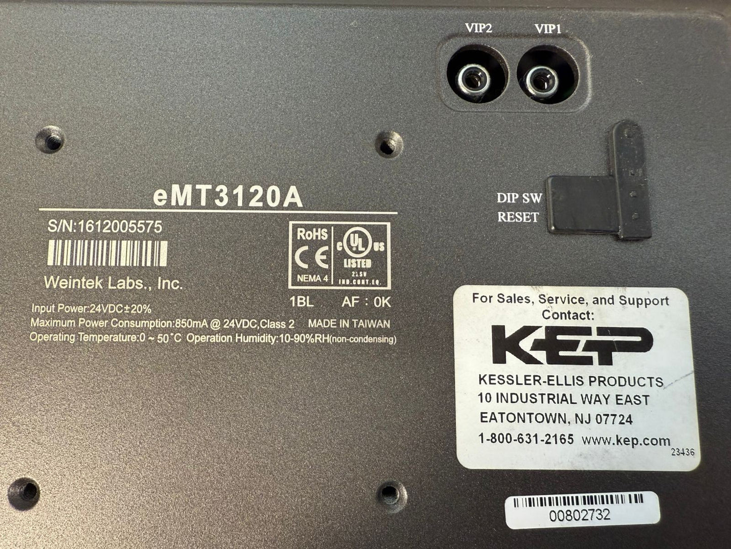 Weintek Emt3120a Interface Module  **SEE THE PICTURES** EMT3120A  (9.4.5)