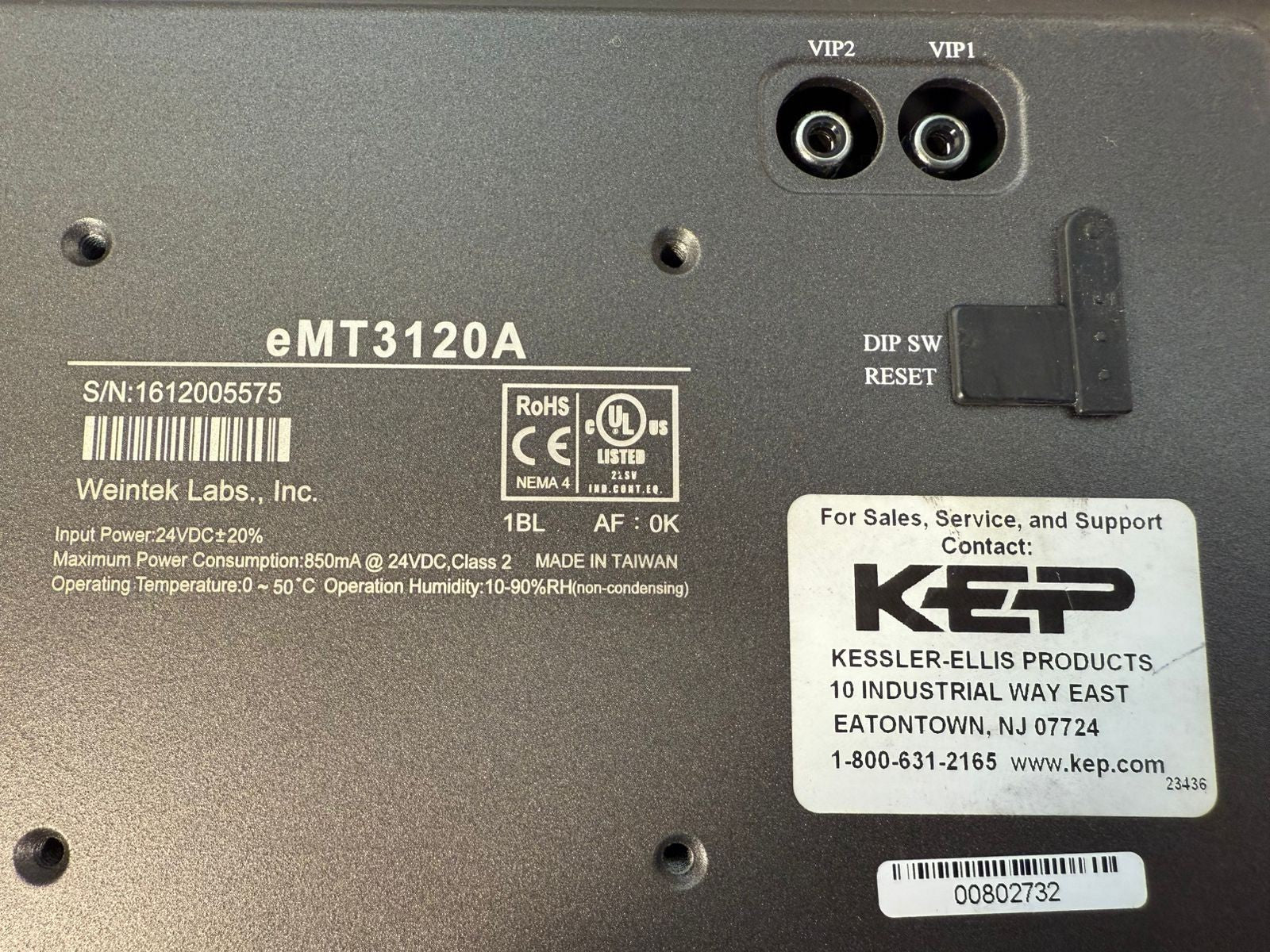 Weintek Emt3120a Interface Module  **SEE THE PICTURES** EMT3120A  (9.4.5)