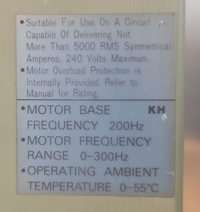 YASKAWA SGDB-20ADG Servo Drive  (BIN2.2.1)