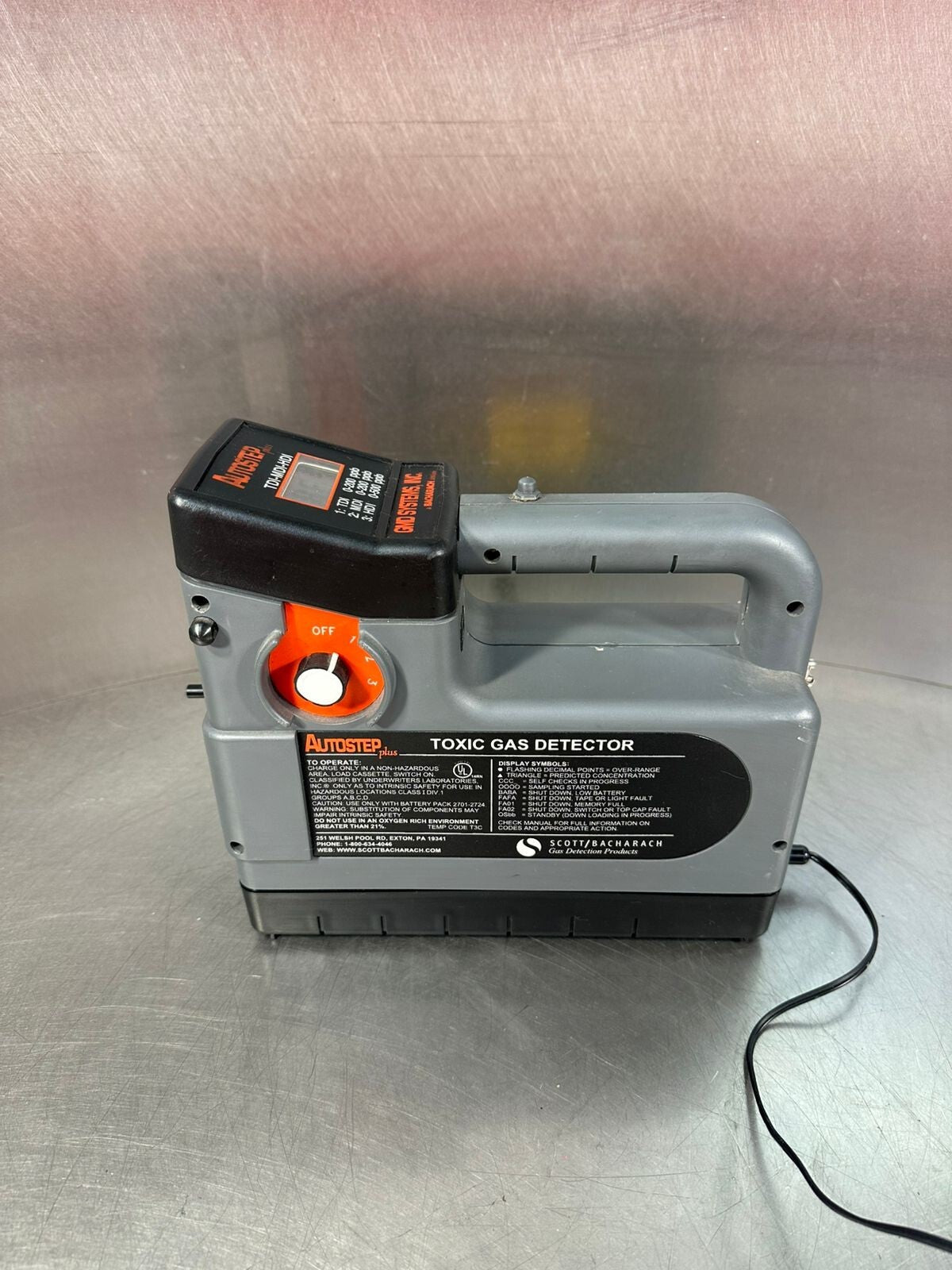 Bacharach Gmd Systems, 2740-1011 Autostep Plus 2740                (9.6.4)