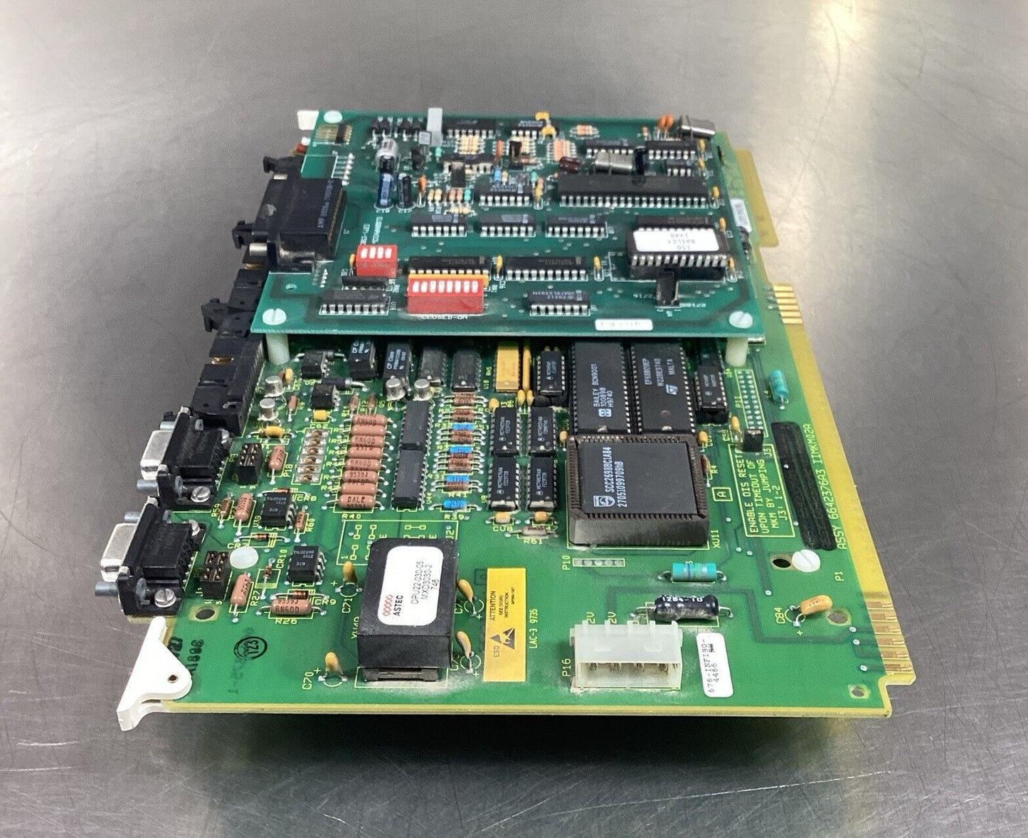 ABB Bailey  6642376A3 IIMKM02A  + 2 (ea) Elographics E271-150C  Board      3C-27