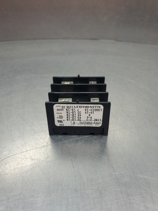 Allen Bradley 1492-PDM3141 Series B Terminal Block, 600V.                  4E-15