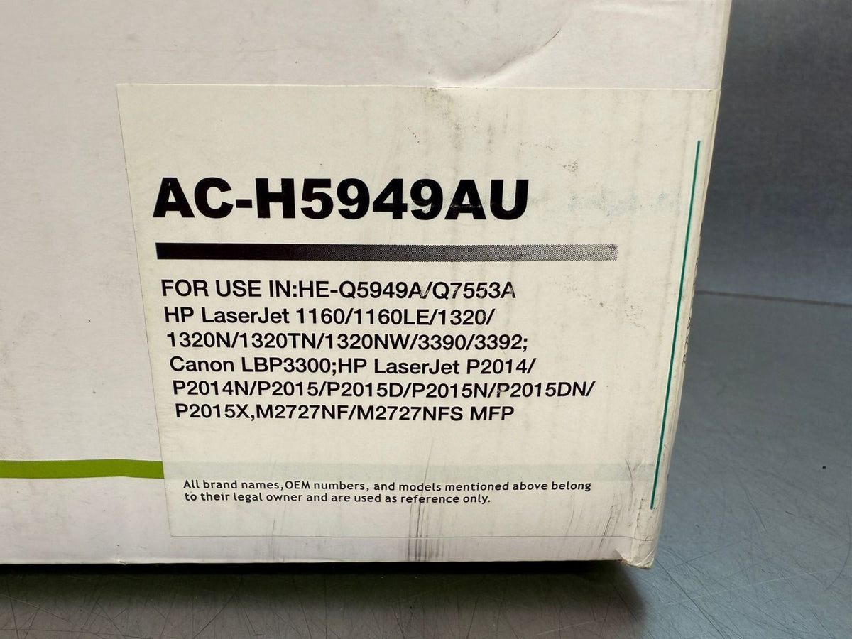 Premium AC-H5949AU Toner Cartridge Black ACH5949AU   (1.5.5)
