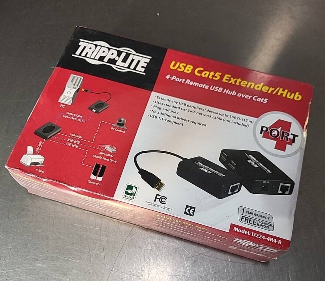 Tripp Lite U224-4R4-R USB over Cat5e/6 USB1.1(BIN354)