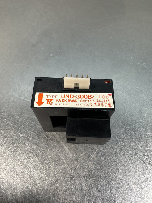 YASKAWA CURRENT TRANSFORMER MODULE UND-300B/100 (BIN-1.5.1)