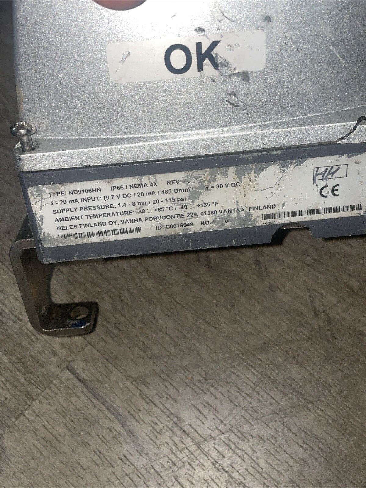 Metso ND9106HN-CE07 Intelligent Valve Controller @1D