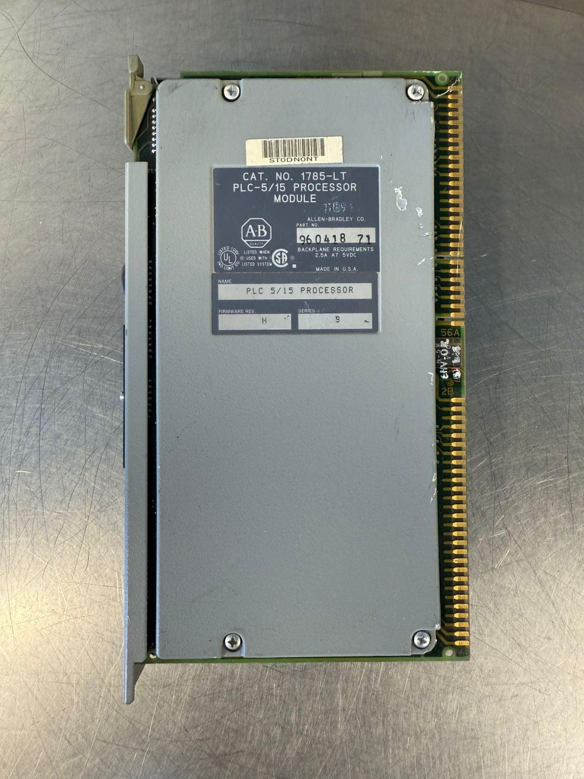 Allen Bradley 1785-LT /B PLC-5/15 Processor Module                 (8.5.1)
