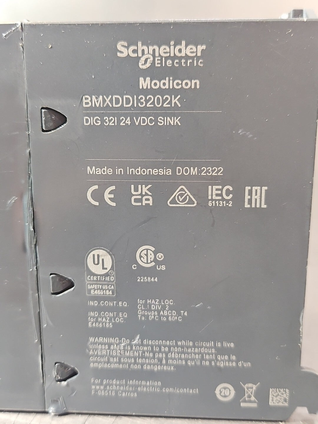 Schneider BMXDDI3202K PLC Module                                        (BIN743)