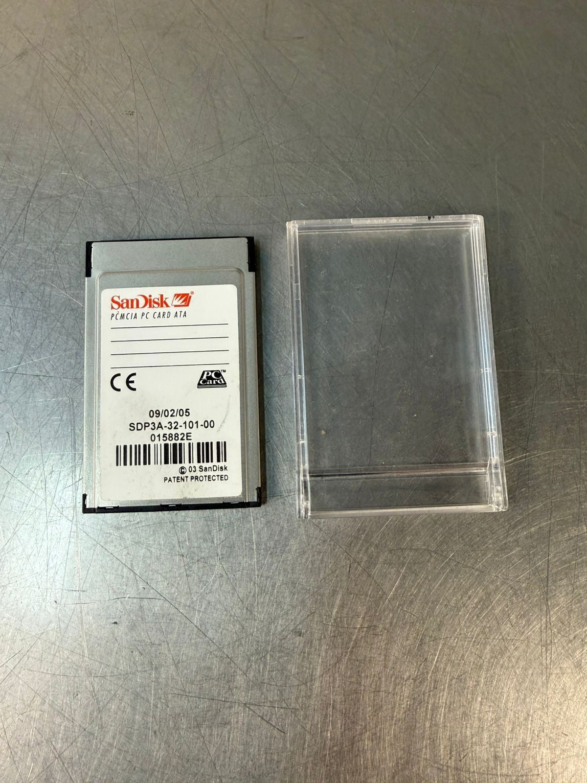 SanDisk  SDP3A-32-101-00 FlashDisk 32MB PCMCIA PC Card ATA         (5.4.2)