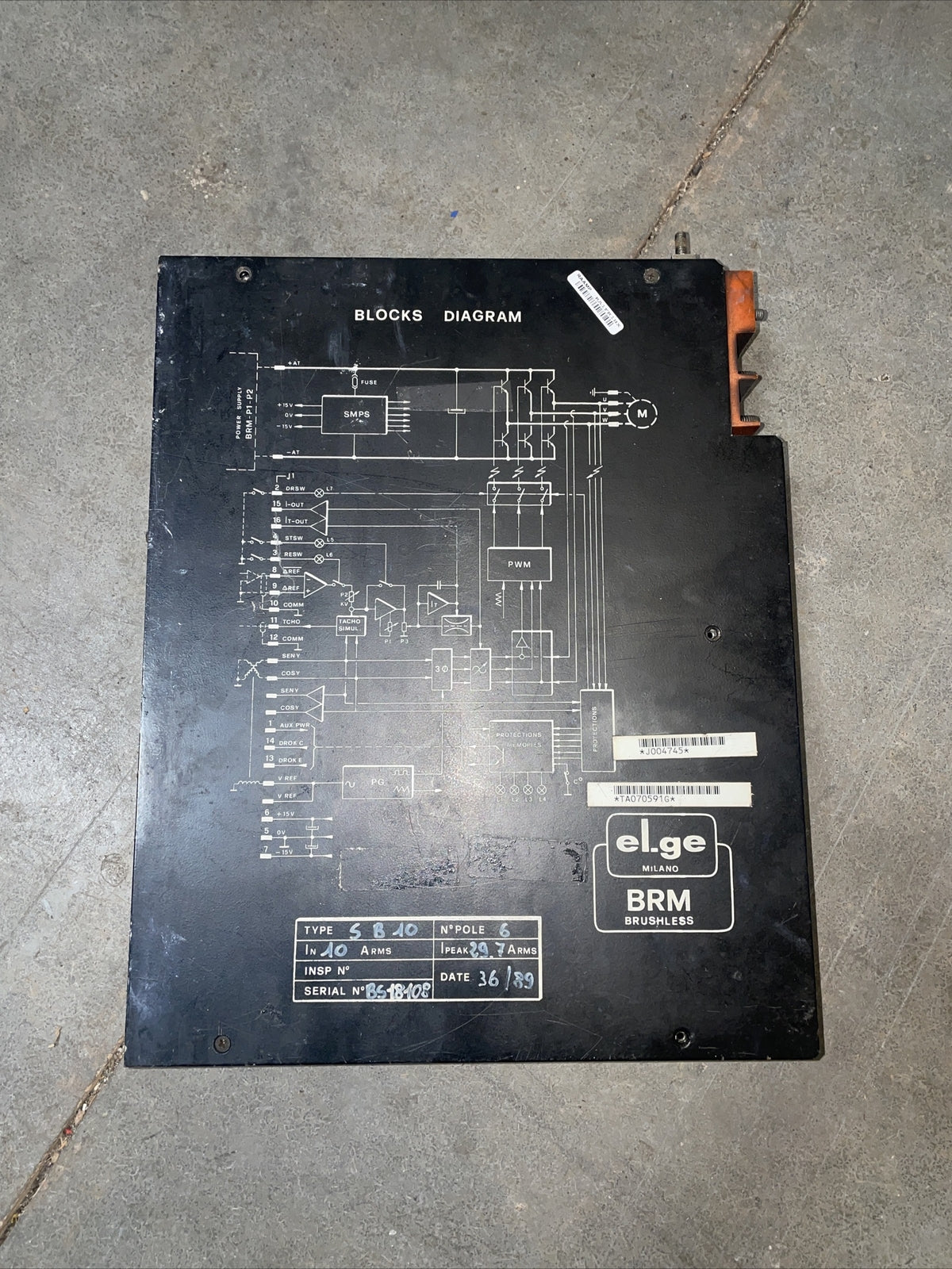 BRM4SB10 -el.ge/Vikers - BRM-4SB10 Dimmer 10A Lot Used @3A