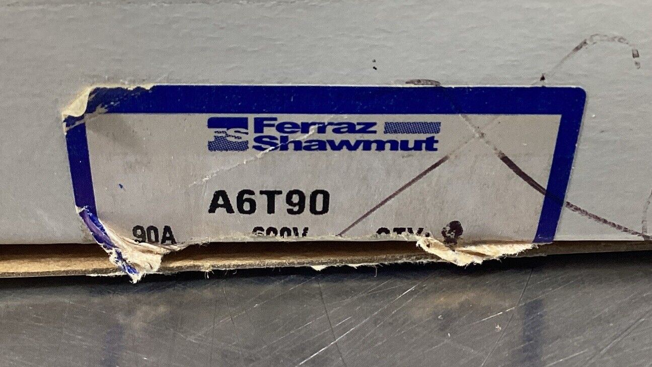Ferraz Shawmut Class T Fuse A6T90 Class T 90A Fuse       4E-36