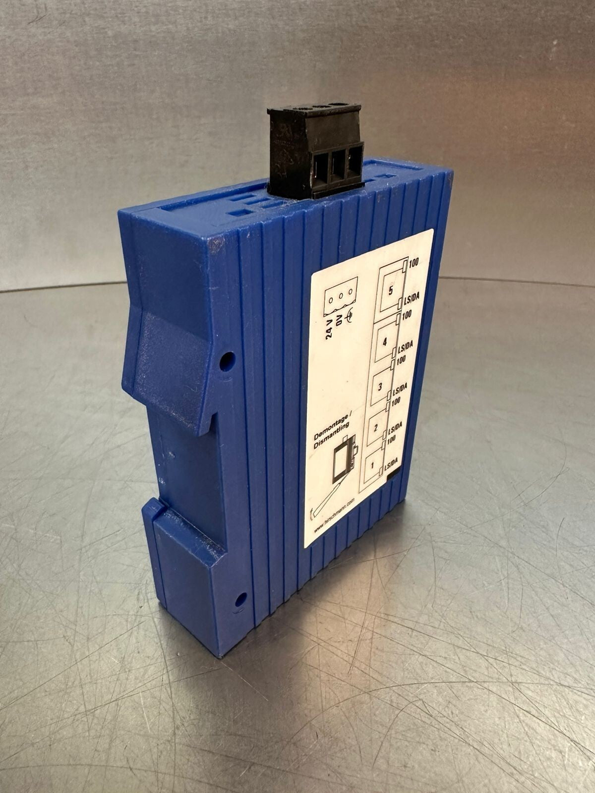 Hirschmann Spider 5TX Ethernet Rail Switch 32VDC  Class2          (6.4.2)