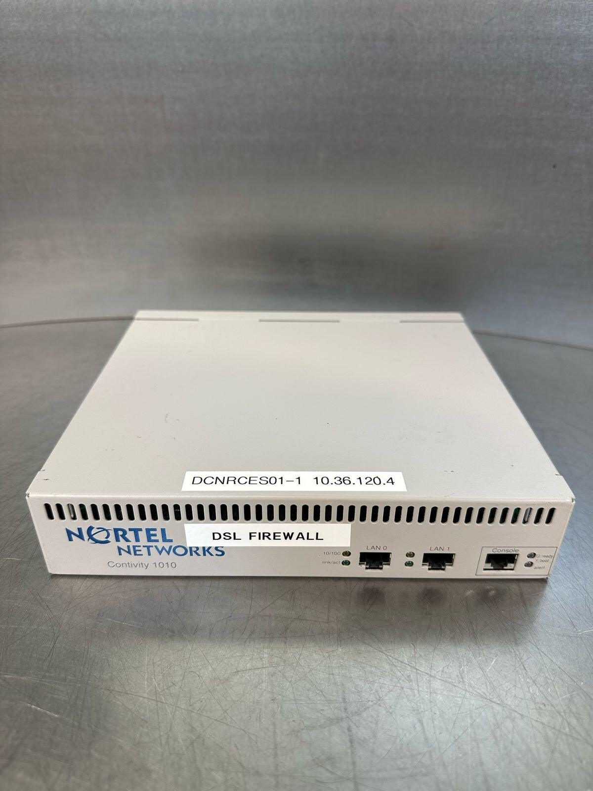 Nortel Networks Contivity 1010 FIREWALL DM1401092                   (4.4.5)