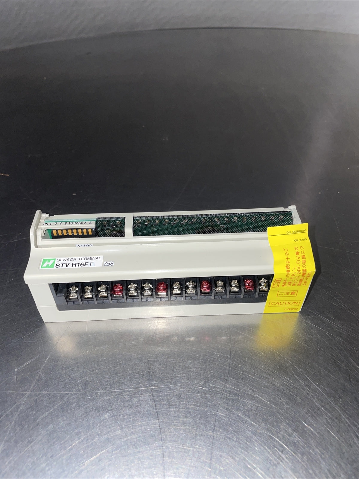 KURODA UNI-WIRE SYSTEM SVT- H16FF Z58 sensor TERMINAL broken cover. @2C