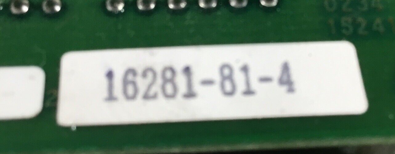 MOORE  16281-81-4  Assembly Circuit Board       3C-38