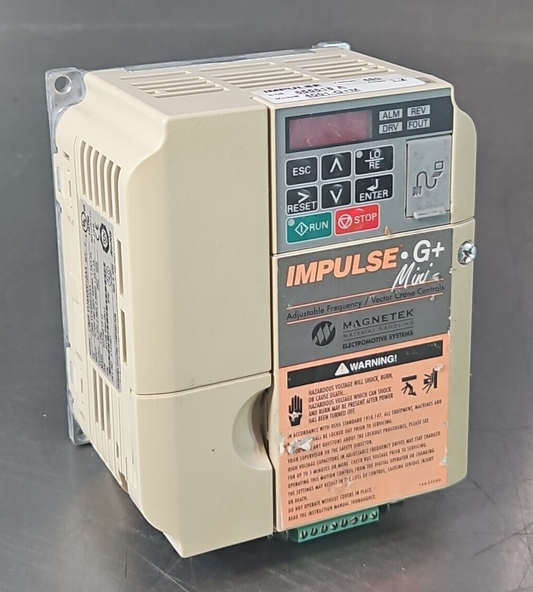 Yaskawa CIMR-VU4A0001BAA Open Chassis Variable Frequency Drive 3 Phase  (BIN645)