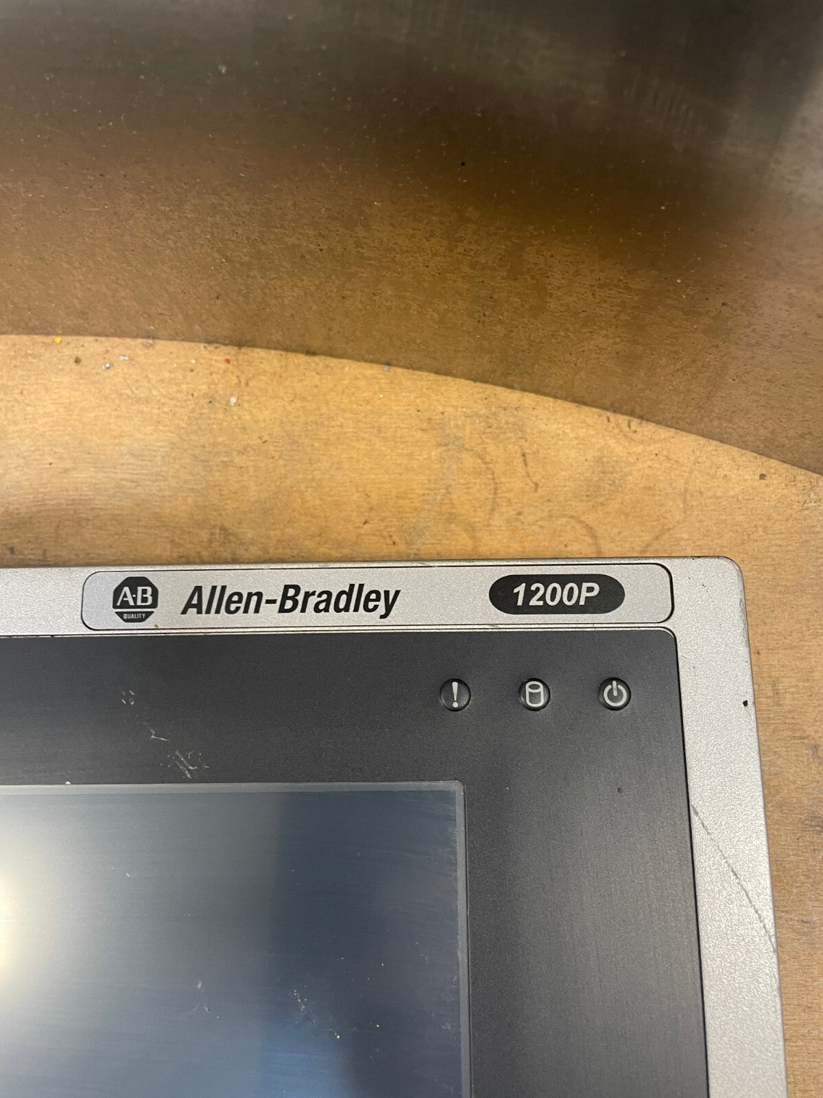 Allen Bradly 1200P Gray 12" Touchscreen Color LCD Monitor- Window 7 Professional