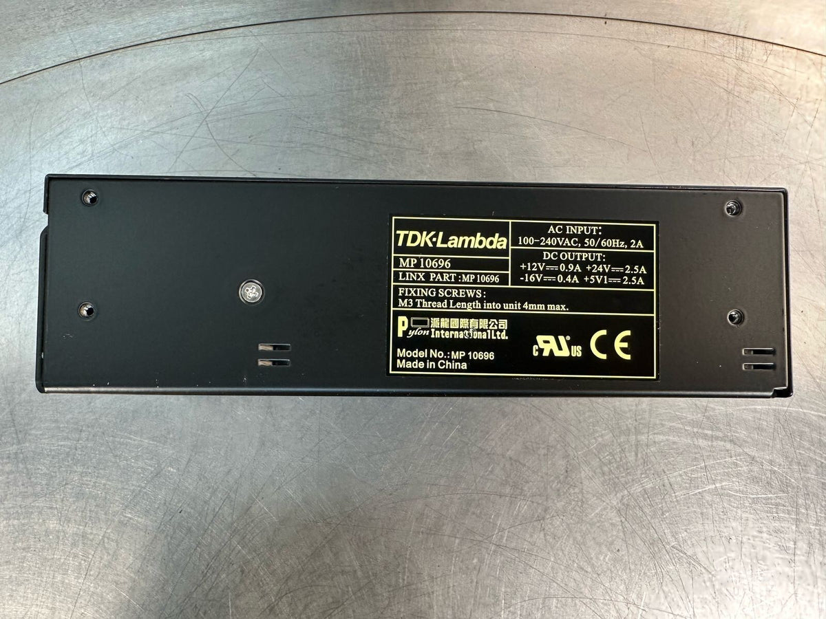 Tdk Lambda AC Input 100-240VAC, 50/60Hz, 2A Linx  MP10696           (6.2.2)