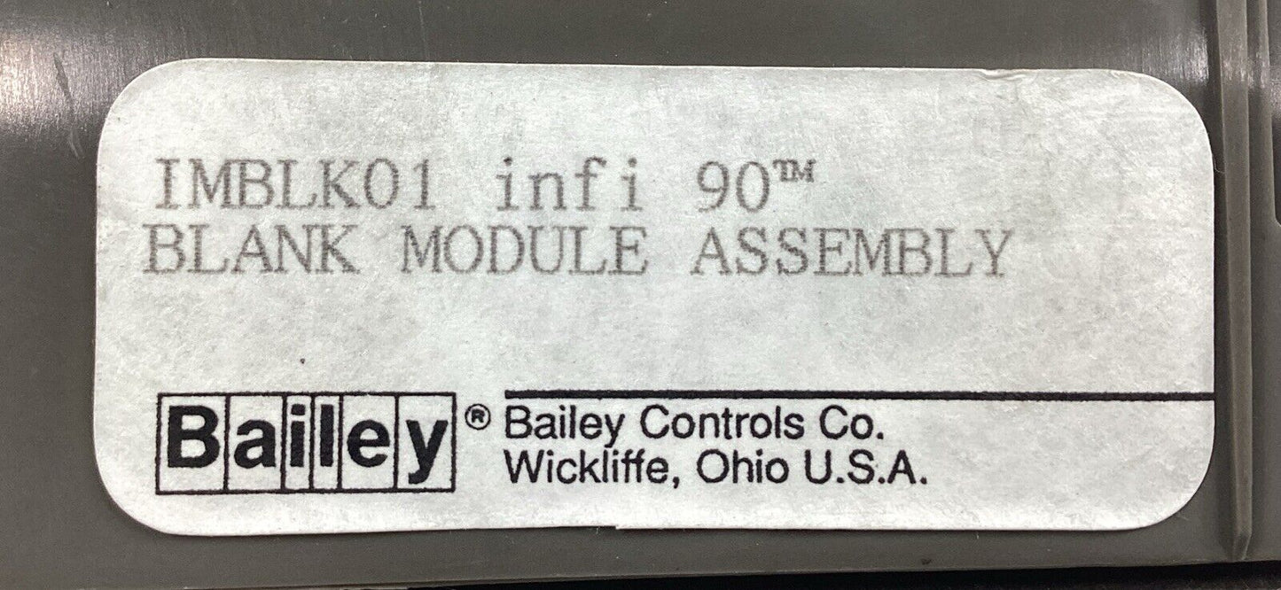 Bailey IMBLK01 infi 90 Blank Module Assembly
