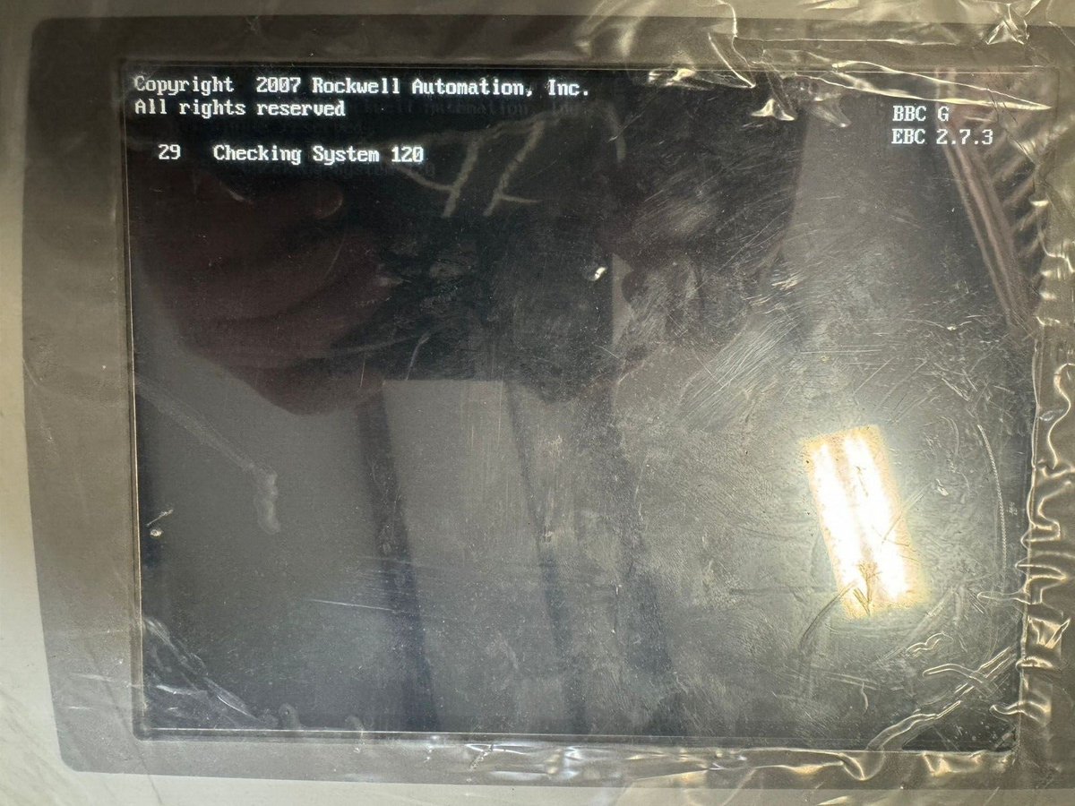 Allen-Bradley 2711P-T10C4D1 Ser B PanelView Plus Touch Panel          (BIN4.4.5)