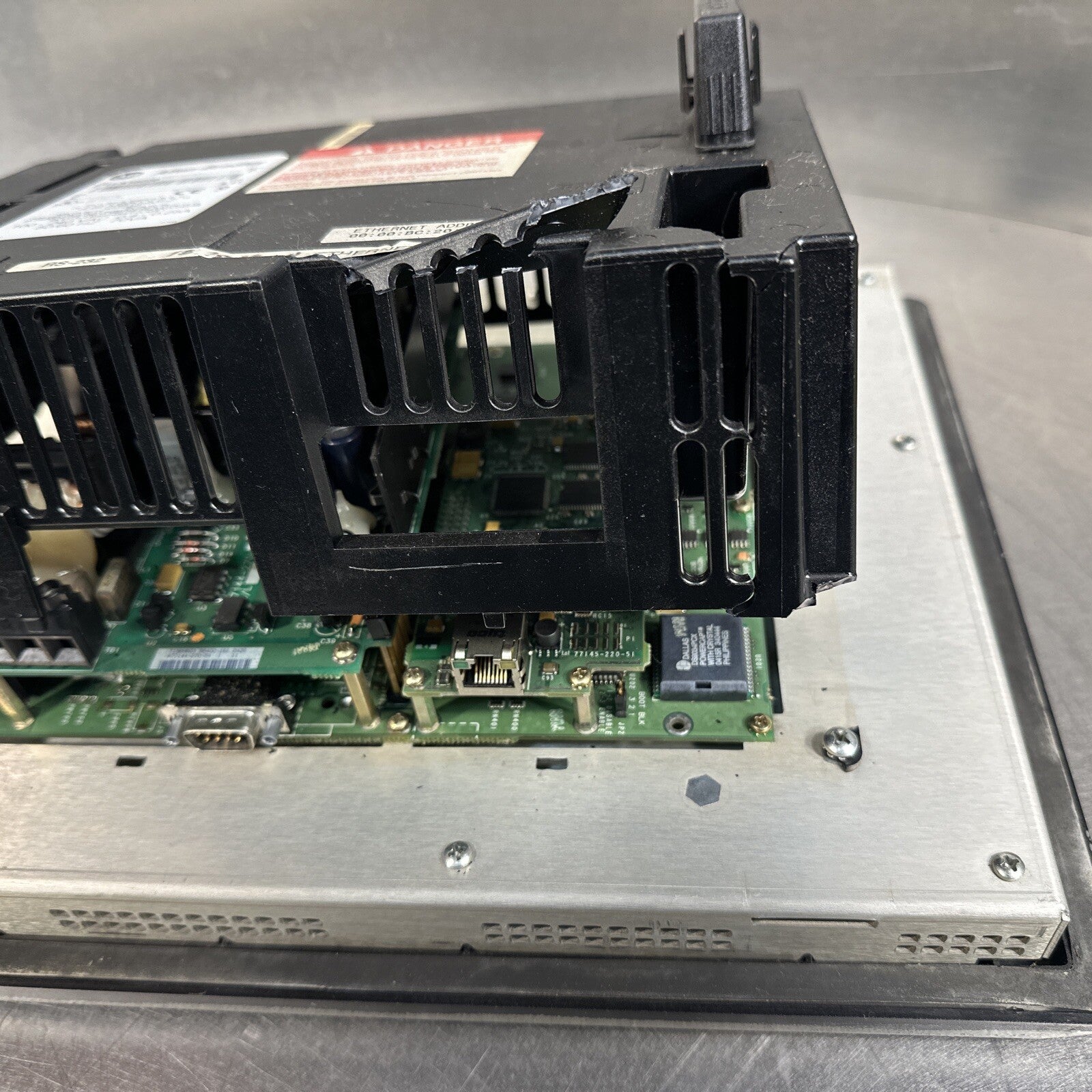 Allen Bradley 2711-T10C20.  PanelView 1000.  Ser: D, RevC FRN 4.41  (BIN-1.1.5)