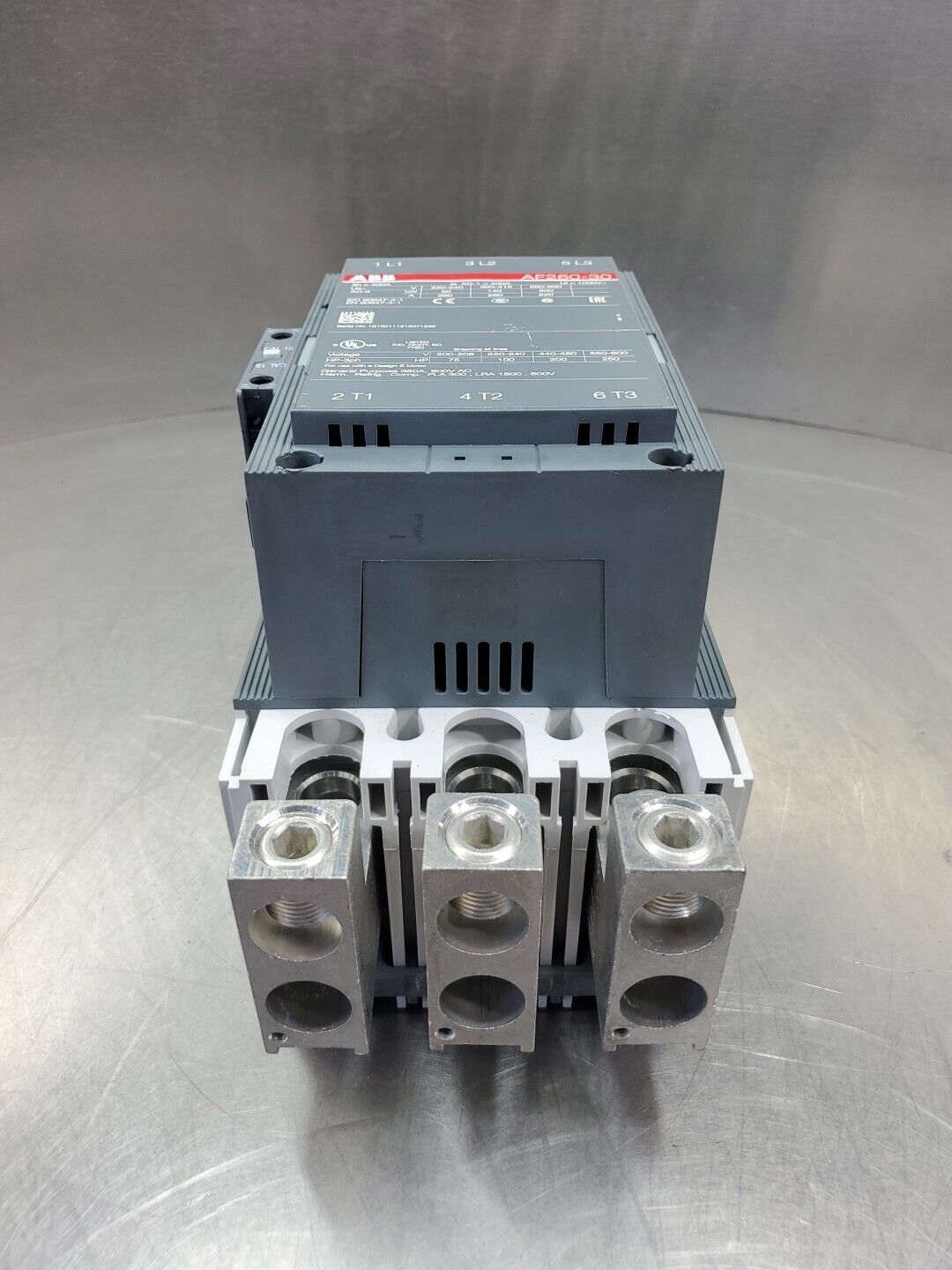 ABB AF260-30 400Amp 3 PH 600 Volt Contactor.                               1C-25