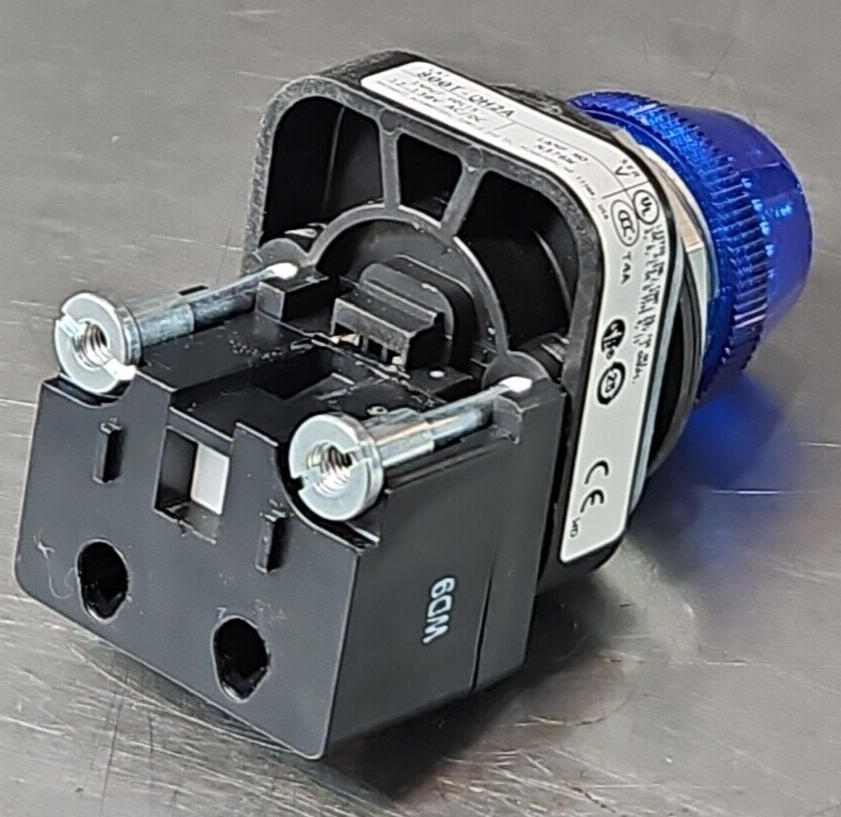 Allen Bradley 800T-QH2A Ser V blue with 800TC-N374/A                     loc4C18