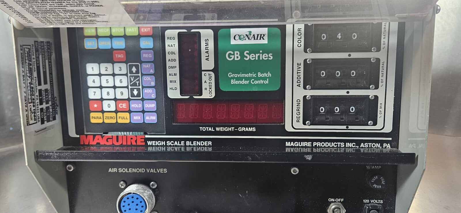 Maguire 17 PIN/4 Micro Blender  Pos Autoweigh CTRL 115V 60Hz       (BIN654)