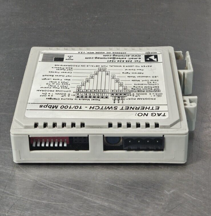 Acromag 900EN-S005 Ethernet Switch                                      (BIN533)