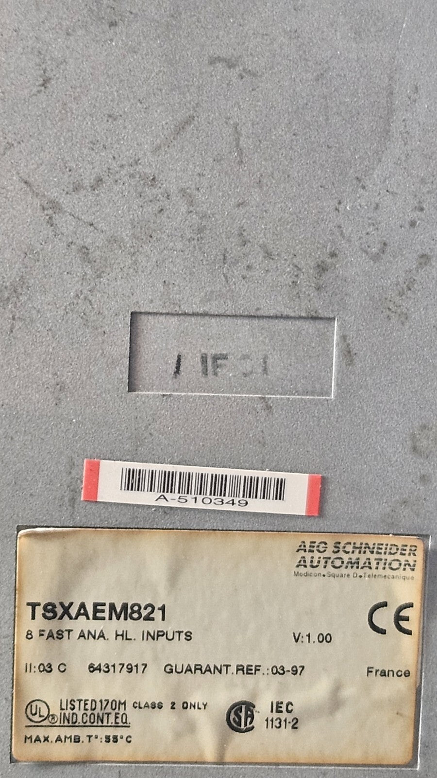 Telemecanique Schneider Automation TSXAEM821  Input Module              (BIN134)