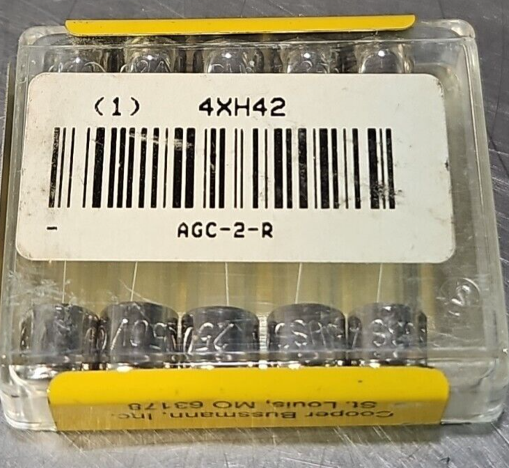 Bussmann AGC-2-R Buss Small Dimension Fuse Lot Of 21                     loc4E22