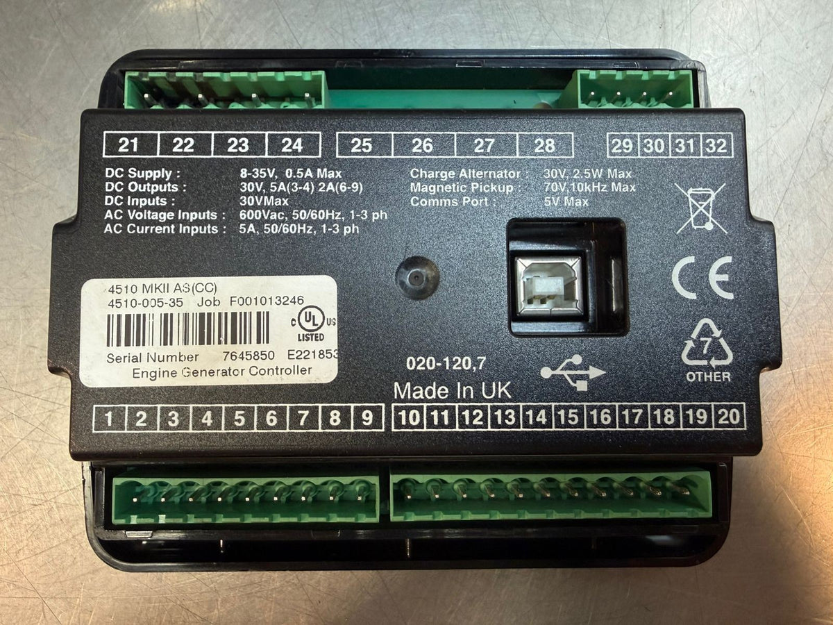 Dse DSE4510-MKII -AS   DSE4510-005-35    Control Module       (9.3.4)