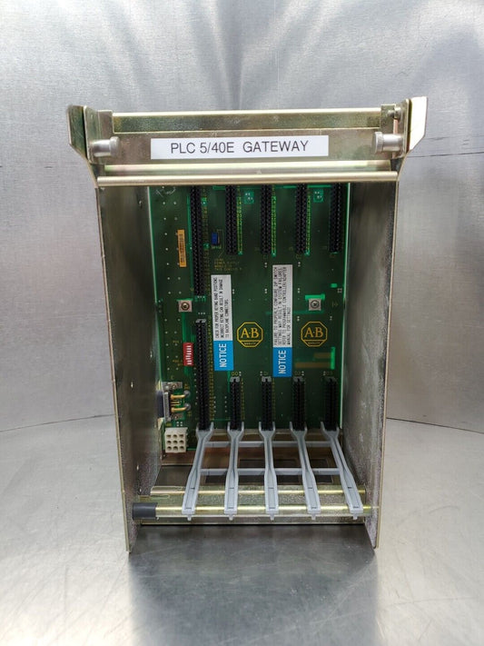 Allen Bradley 1771-A1B Ser.B 4-Slot I/O Chassis.                           3E-42