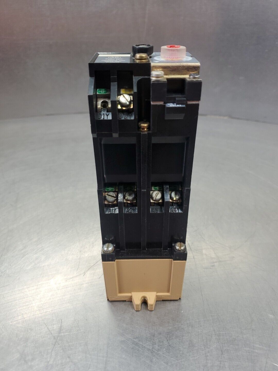 Allen Bradley 700-P000A1/B AC Relay w/700-PT/B Pneu. Time Delay Relay.     4E-36