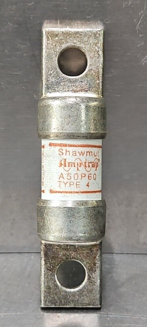 Ferraz Shawmut A50P60-4  AMP-TRAP Fuse Type 4 60A 500Volt                 loc4E9