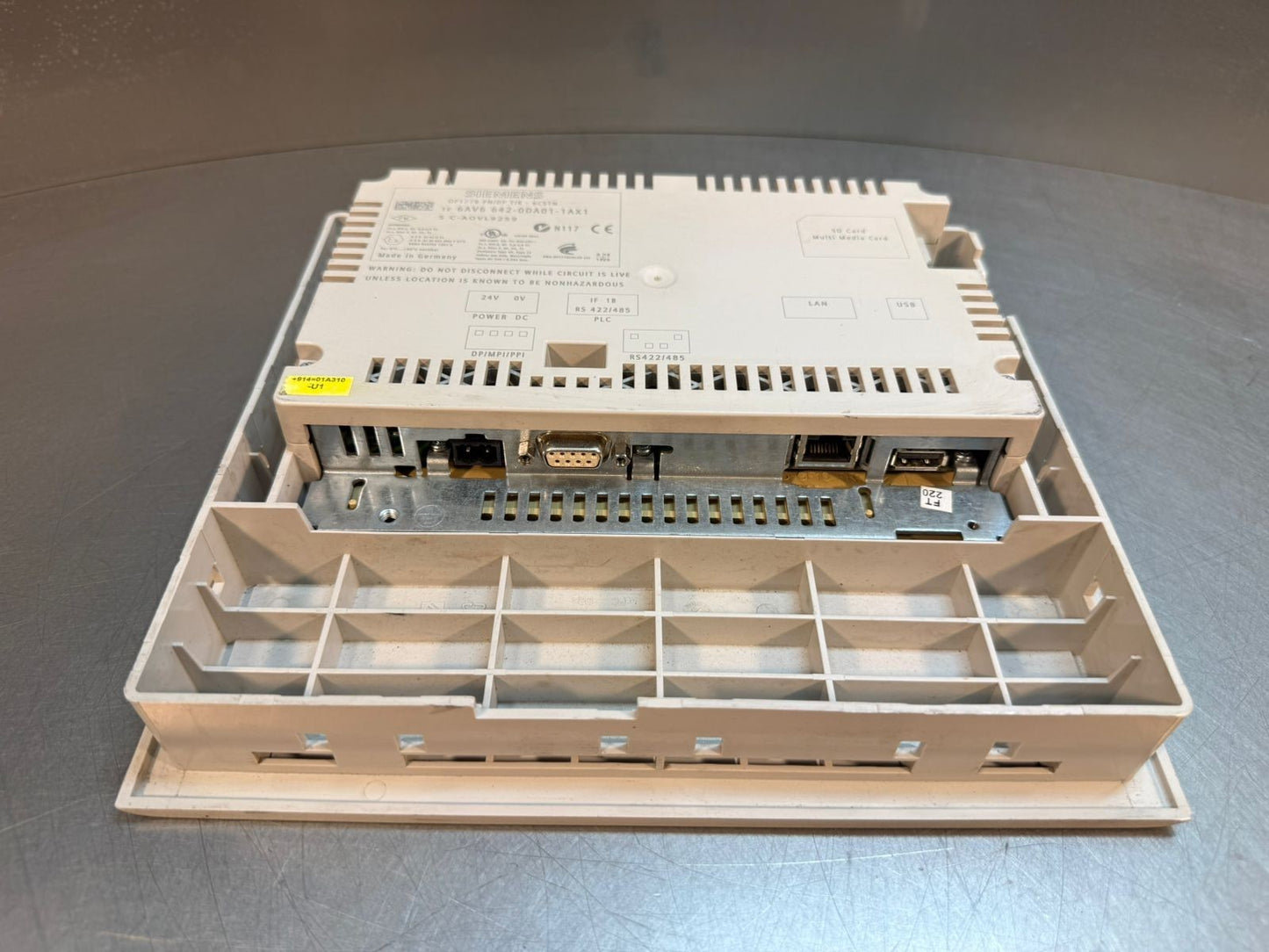 Siemens 6AV6 642-0DA01-1AX1 Simatic Operator Panel                 (8.6.6)