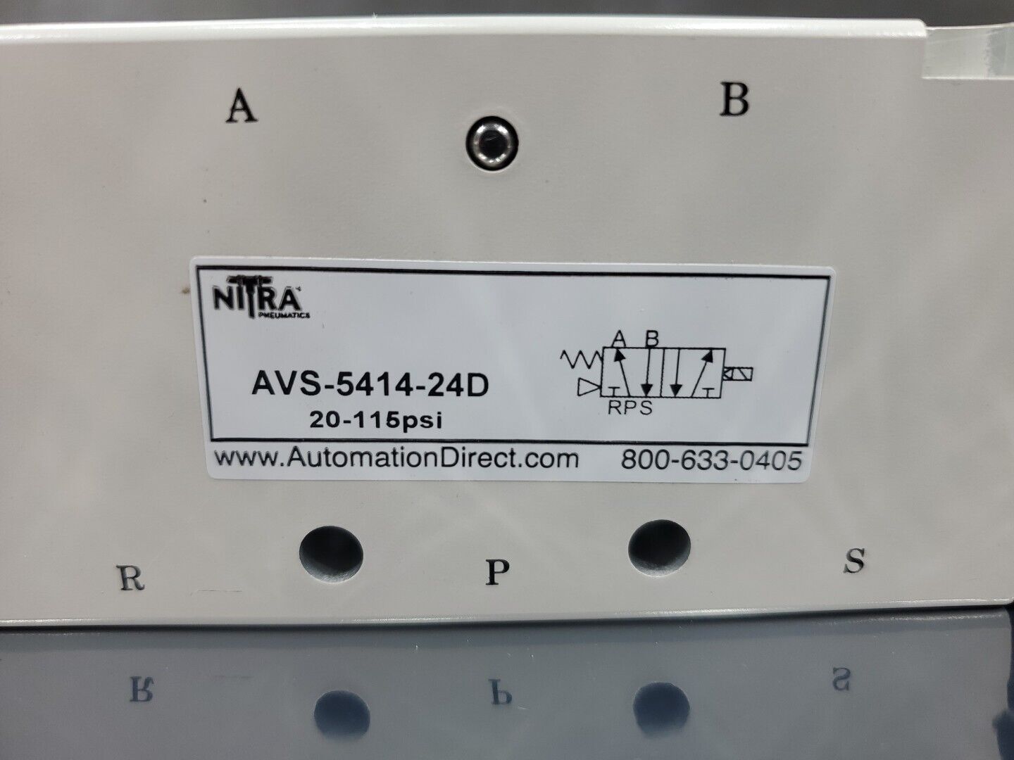 AUTOMATION DIRECT AVS-5414-24D Valve Manifold, 20-115PSI.                  6A-10