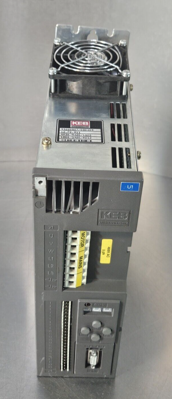 Keb Combivert 12.F0.R11 (93220507/080409) Drive                         (BIN655)