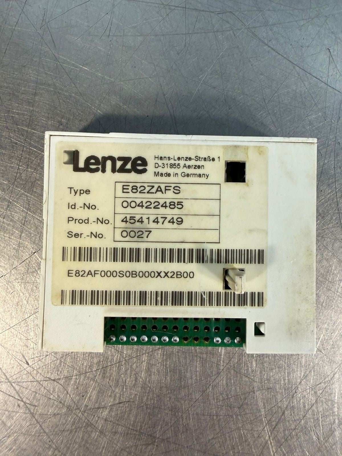 Lenze E82ZAFS Module Unmp 00422485 / 45414749                      (9.3.3)