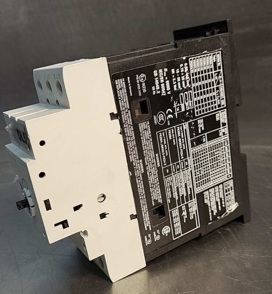 Moeller PKZM4-40 Circuit Breaker 50/60Hz +BK50/3      (BIN3.2.4)