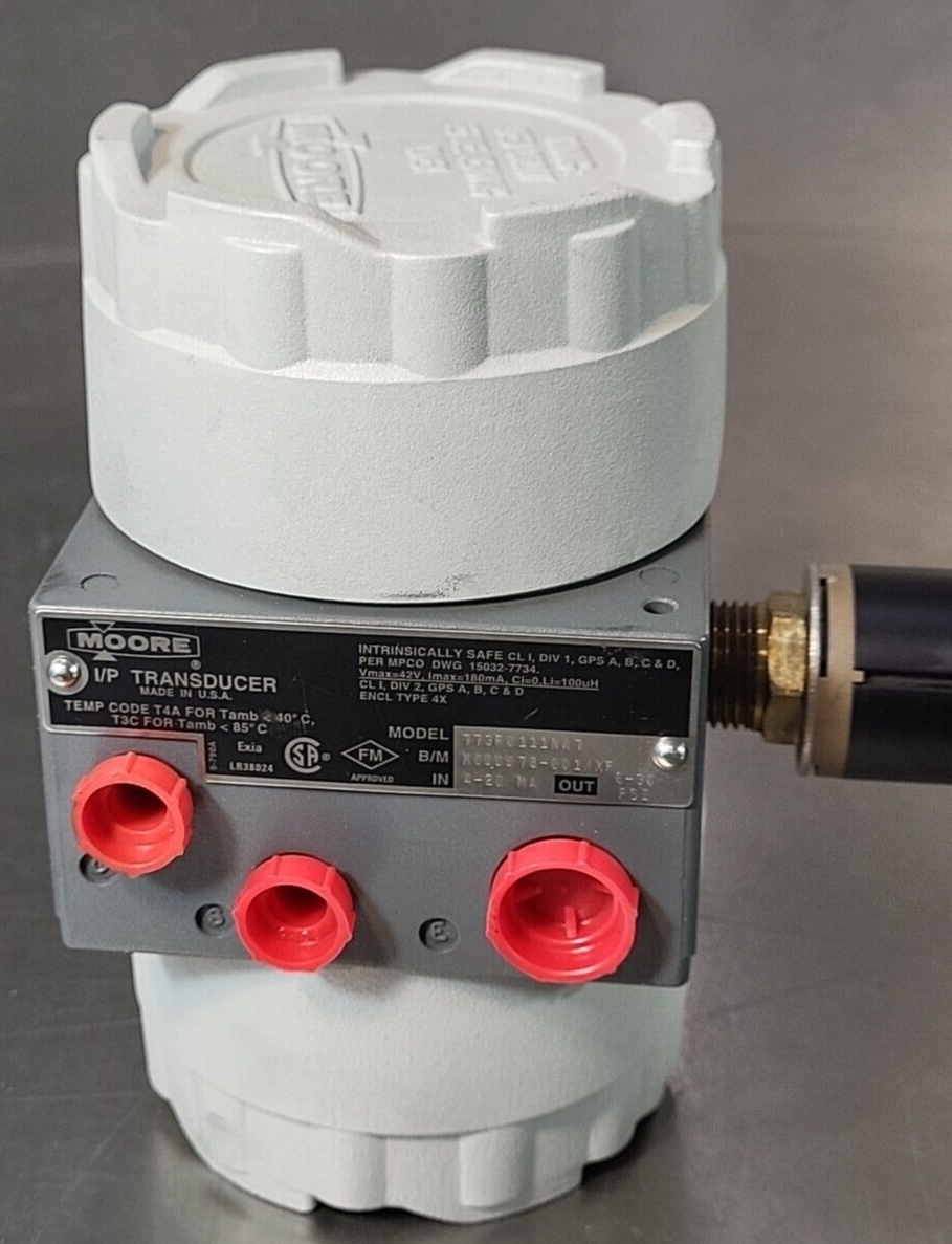 Moore  773F0111NA7   I/P Transducer  Tmp. code T4A (BIN-1.5.5)